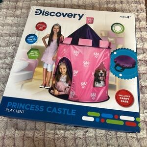 Discovery Pink and Purple Princess Castle Tent